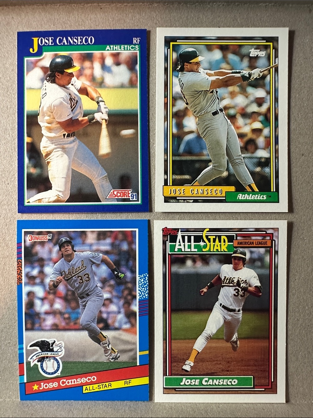 Jose Canseco & Mark McGwire Oakland A’s Bash Bros. Lot of 20 - Picture 6 of 11